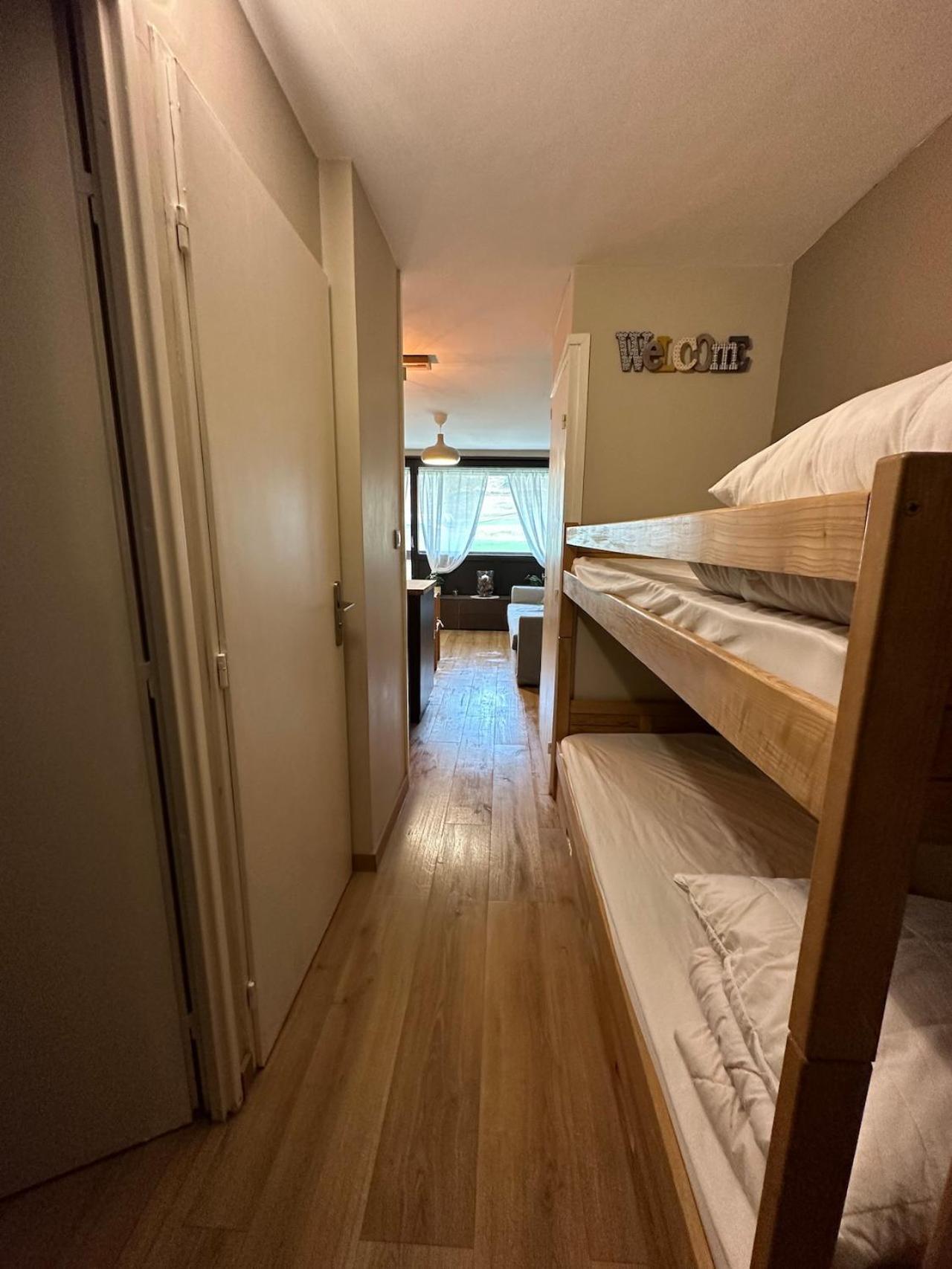 Studio Les Chalmettes 4 Personnes Au Pied Des Pistes Wifi - Balcon - Parking Montgenevre Ngoại thất bức ảnh