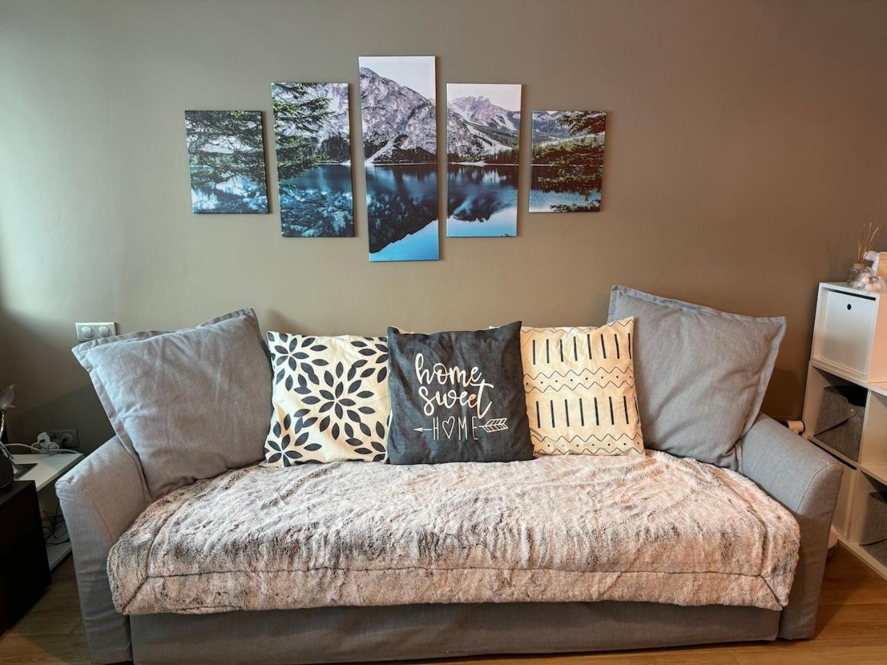 Studio Les Chalmettes 4 Personnes Au Pied Des Pistes Wifi - Balcon - Parking Montgenevre Ngoại thất bức ảnh